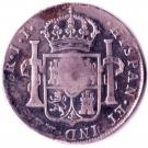 8 Reales - Fernando VII (Countermarked Mexican Coinage)