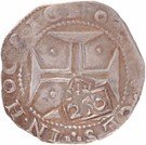 250 Réis - Afonso VI (Countermark "Crowned 250" over 200 Réis)