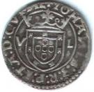 Tostão – João III (1st Type, V-L, Lisboa mint)