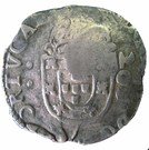 250 Réis - Afonso VI (Countermark "Crowned 2SO" over 200 Réis)