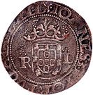 Tostão – João III (2nd Type, R-L, Lisboa mint)