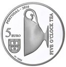 5 Euro (Catarina de Bragança; Silver)