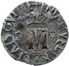 Vintem - Manuel I (Crowned M with "P - *" at each side; Porto mint)