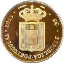 5 Euro (Numismatic Treasures - A degolada D. Maria II; Gold)