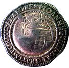 250 Réis - Pedro II (Countermark issue)