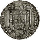 Tostão – João III (3rd Type, No side  symbols, Porto mint)