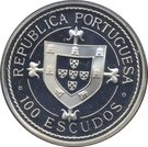 100 Escudos (Nuno Tristão; Silver)