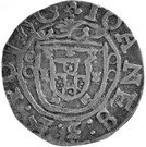 Vintém – João III (Rosette  at each side of “Y”, Porto mint)