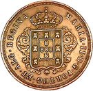 10 Réis - Maria II