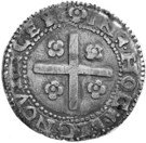 XXXX Reais "Real Português" - João III (Cross with big quadrifoils  at corners, Porto mint)