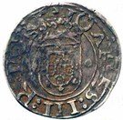 Vintém – João III (Shield with 8 Castles, Lisboa mint)