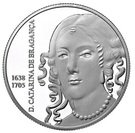 5 Euro (Catarina de Bragança; Silver)