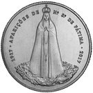 2½ Euro (100th anniversary  of Fátima)