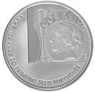 5 Euro (First Portuguese Stamp; .925 Silver)