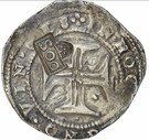 500 Réis - Afonso VI (Countermark "Crowned S00" over Cruzados "400", João IV)