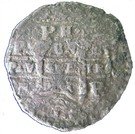 600 Réis - Afonso VI (Countermark over "8 Reales - Felipe IV")