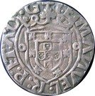 Vintém - Manuel I (Crowned M with "o-o" at each side, Lisboa mint)