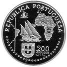 200 Escudos (Treaty of Tordesilhas; Palladium)
