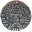 ½ Tostão - Pedro II (with crown prince)