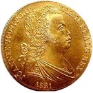 ½ Escudo - João VI