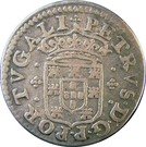 ½ Tostão - Pedro Prince Regent