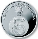 5 Euro (World Heritage - Monastery of Alcobaça; Proof issue)
