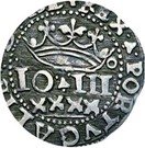 XXXX Reais "Real Português" - João III (Crown with "o "at right side, Porto mint)