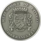 2000 Francs CFA (Hippo)