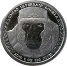 5000 Francs CFA (Congo Silverback Gorilla)