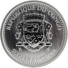 5000 Francs CFA (Congo Silverback Gorilla)
