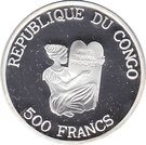 500 Francs CFA (Swiss Air)