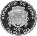 1000 Francs CFA (2008 Summer Olympic Games)