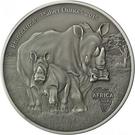 2000 Francs CFA (Rhinoceros)