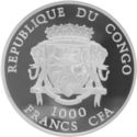 1000 Francs CFA (Spanisch-Brötli Railway)