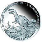 500 Francs CFA (Tyrannosaurus Rex)