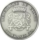 1000 Francs CFA (Spotted Hyena)