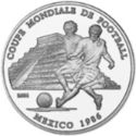 1000 Francs CFA (FIFA World Cup 1986)