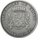 1000 Francs CFA (Zebra)