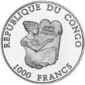 1000 Francs CFA (African Fauna)