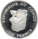 1000 Francs CFA (Hohenzollern Castle)