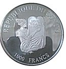 1000 Francs CFA (Sir Henry Morgan)