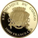 10 000 Francs CFA (Gorilla)
