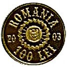 100 Lei (History of Gold - The Apahida Eagle)