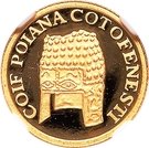 100 Lei (History of Gold - Golden Helmet of Poiana Coţofeneşti)