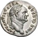 Denarius - Vespasianus (IOVIS CVSTOS)