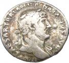 Denarius - Hadrianus (P M TR P COS III; Victoria)