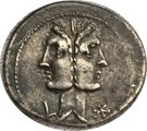 Denarius (C. Fonteius, C.FON / Rome)