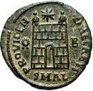 Follis - Constance II (PROVIDENTIAE CAESS, Alexandrie)