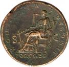 Sestertius - Hadrianus (FORT RED)