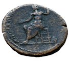 AE34 - Marcus Aurelius (Zeus seated, Apollonia Mordiaeum, Pisidia)